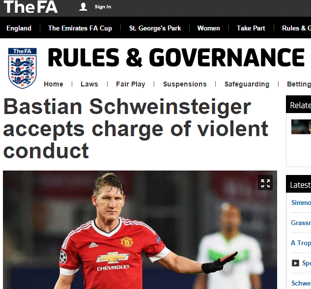 Governance Schweinsteiger